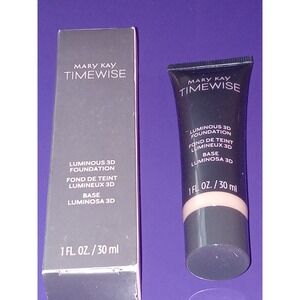 Mary Kay TimeWise LUMINOUS 3D Liquid Foundation #100017 Ivory N 160 NIB